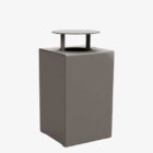 papelera dracena para exterior LEO02940