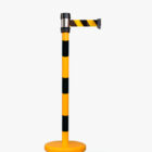 seguridad disset odiseo Poste retractil desplazable 2