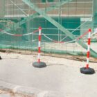 seguridad disset odiseo Postes de senalizacion desmontables con cadena PPE40RBKIT sit