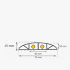 seguridad disset odiseo protector de cables enrollable para obras CPB 700TECH1