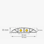 seguridad disset odiseo protector de cables modular CPB 700TECH