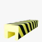 Protecciones de espuma para columnas o perfiles cuadrados