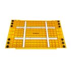 Rampa plástica con refuerzo metálico para paso de fosos