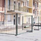 seguridad disset odiseo Vallas de malla galvanizadas para obras y almacen B340V